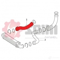 Патрубок интеркулера SEIM FD 4LG 981865 1437804401 - Изображение 3