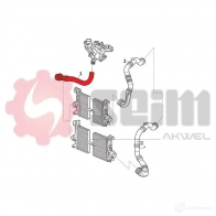 Патрубок интеркулера SEIM 981895 Z1D TJV 1437803530 - Изображение 2