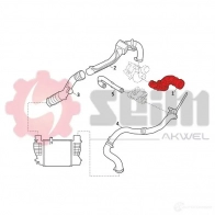 Патрубок интеркулера SEIM GN EMKJ7 982126 1437906831 - Изображение 2