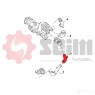 Патрубок интеркулера SEIM 981928 1437800840 7 EN9L - Изображение 2