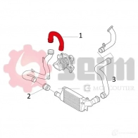 Патрубок интеркулера SEIM BYA4 5 981472 2159970 3349809814720 - Изображение 2