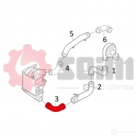 Патрубок интеркулера SEIM 2160041 981599 3349809815994 FNVQ 2 - Изображение 2