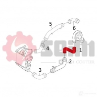Патрубок интеркулера SEIM 2160048 3349809816069 RR MTJZ 981606 - Изображение 2