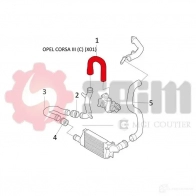 Патрубок интеркулера SEIM P GO0J4K 2159975 3349809814775 981477 - Изображение 2