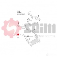 Патрубок интеркулера SEIM 3349809812948 2159860 ZRH8 BR 981294 - Изображение 2