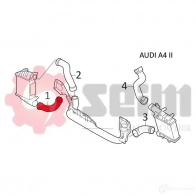 Патрубок интеркулера SEIM D8J26 8J 2159651 981075 3349809810753 - Изображение 2