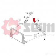 Патрубок интеркулера SEIM 2159621 981044 3349809810449 FO 8SG - Изображение 3