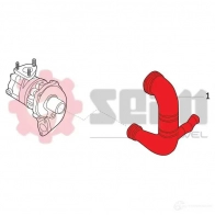 Патрубок интеркулера SEIM 3H 06D 981776 1437804150 - Изображение 7