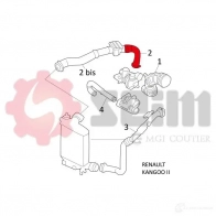 Патрубок интеркулера SEIM 6W4AT B 3349809815321 981532 2160017 - Изображение 2