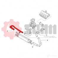 Патрубок интеркулера SEIM U89640 F 1437906696 982091 - Изображение 2