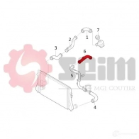 Патрубок интеркулера SEIM 981014 V IJ4S 2159591 3349809810142 - Изображение 3