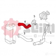 Патрубок интеркулера SEIM BSI 4U 981151 2159727 3349809811514 - Изображение 3