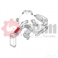 Патрубок интеркулера SEIM 982067 1437906632 CWSC QI6 - Изображение 3