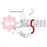 Патрубок интеркулера SEIM 981476 2159974 3349809814768 LUPF H - Изображение 2