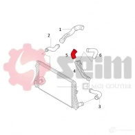 Патрубок интеркулера SEIM 2159620 981043 6N2 RSUH 3349809810432 - Изображение 4