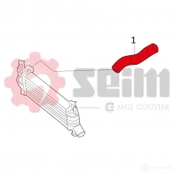 Патрубок интеркулера SEIM 981448 3349809814485 2159949 GQ4F LQ - Изображение 2
