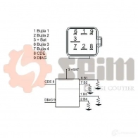 Реле свечей накала SEIM 105640 2155224 C4XK WT - Изображение 3