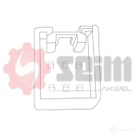 Мотор стеклоподъемника SEIM 55ZS1O R 902028 1437765985 - Изображение 1