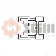 Переключатель круиз-контроля, темпомат SEIM 2161187 cs116 3349808013469 MBWV ISL - Изображение 2