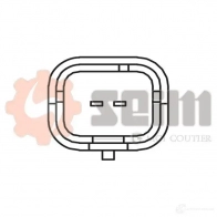 Датчик стоп сигнала, выключатель SEIM XDB M8VQ 3349808015234 2161392 fr105 - Изображение 2