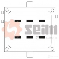 Стеклоподъемник SEIM 950150 2KEO8R L 3349809501507 Opel Corsa (D) 4 2006 – 2014
