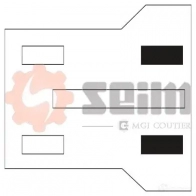 Стеклоподъемник SEIM 960026 AC 633 K5DK0D 2159331 - Изображение 2