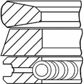 Поршневые кольца, комплект