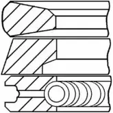 Поршневые кольца, комплект