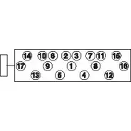 Болты ГБЦ, головки блока цилиндров WILMINK GROUP WG1154992 2XE7DAH 4053033 JU XEHL2