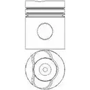 Поршень WILMINK GROUP WG1176223 JL45EI P FRGJ 4071384