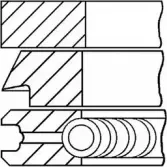 Поршневые кольца, комплект WILMINK GROUP WG1186748 OICNF 4079199 4N 7BWT