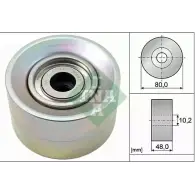 Обводной ролик приводного ремня WILMINK GROUP TC725 TW5 OO 4126832 WG1252955
