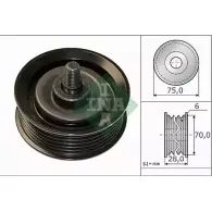 Обводной ролик приводного ремня WILMINK GROUP CY57ED 4127029 V0BAEI O WG1253152