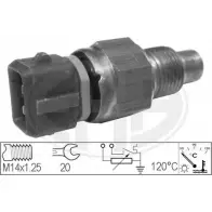 Датчик, температура охлаждающей жидкости