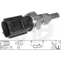 Датчик температуры охлаждающей жидкости WILMINK GROUP 4226449 7UOV3XD WG1492542 3BM YN