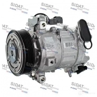 Компрессор кондиционера SIDAT Fiat 500X (334) 1 Кроссовер 2.0 D Multijet 4x4 136 л.с. 2014 – наст. время 15367 M QYF29