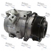 Компрессор кондиционера SIDAT AJYR 9 15291 Toyota Land Cruiser Prado (J120) 3 Внедорожник 3.0 D 4D (KDJ120. KDJ125) 163 л.с. 2002 – 2009