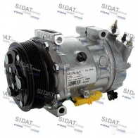 Компрессор кондиционера SIDAT CA KR2Q7 11363a Citroen C4 Picasso 1 (UD, PF2) Минивэн 2.0 i 16V 140 л.с. 2007 – 2013