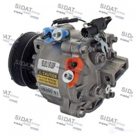 Компрессор кондиционера SIDAT QR6Y VD Mitsubishi ASX 1 (GA, XA) Кроссовер 1.8 DI D 4WD 150 л.с. 2010 – 2024 19108r