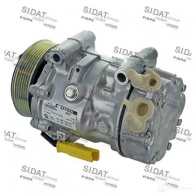Компрессор кондиционера SIDAT 11512 9C6 AV 1437759038