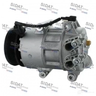 Компрессор кондиционера SIDAT Ford B-Max 1 (CB2, JK) Минивэн 1.6 Duratec Ti 105 л.с. 2012 – наст. время 18062a CQ4 SEQL