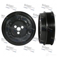 Шкив компрессора кондиционера SIDAT 21259 268043 XJM UNZ