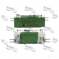 Резистор вентилятора печки SIDAT PUXC 2Z 109131 1206415865