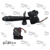 Подрулевой переключатель SIDAT 430195 J3C VN Renault Clio (BB, CB) 2 Хэтчбек 1.2 (BB0A. BB0F. BB10. BB1K) 58 л.с. 1998 – 2025