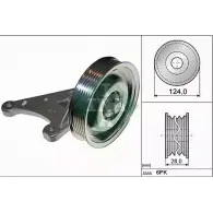 Обводной ролик приводного ремня WILMINK GROUP 5EBDV 62 WG1710131 4245383 VBMWKT