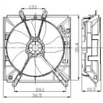 Вентилятор радиатора двигателя WILMINK GROUP 4253860 WG1720120 BE FJT WRMN8I1
