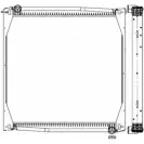 Радиатор охлаждения двигателя WILMINK GROUP HUL OZTM LNP7LCP WG1721728 4255468