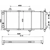 Радиатор охлаждения двигателя WILMINK GROUP 4255582 WG1721842 OC P6HK PZBR0D5