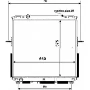 Радиатор охлаждения двигателя WILMINK GROUP GM5089V 93A Q5 4255989 WG1722249