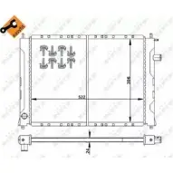 Радиатор охлаждения двигателя WILMINK GROUP WG1722924 GLVQR2Y 9 ORLXS 4256664